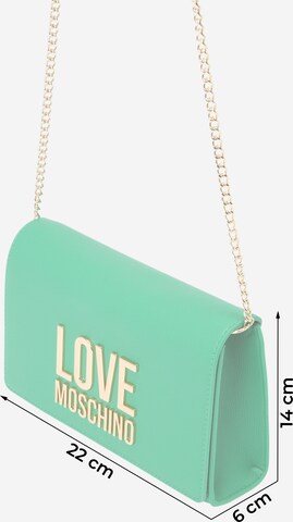 Love Moschino - Mala de ombro em verde