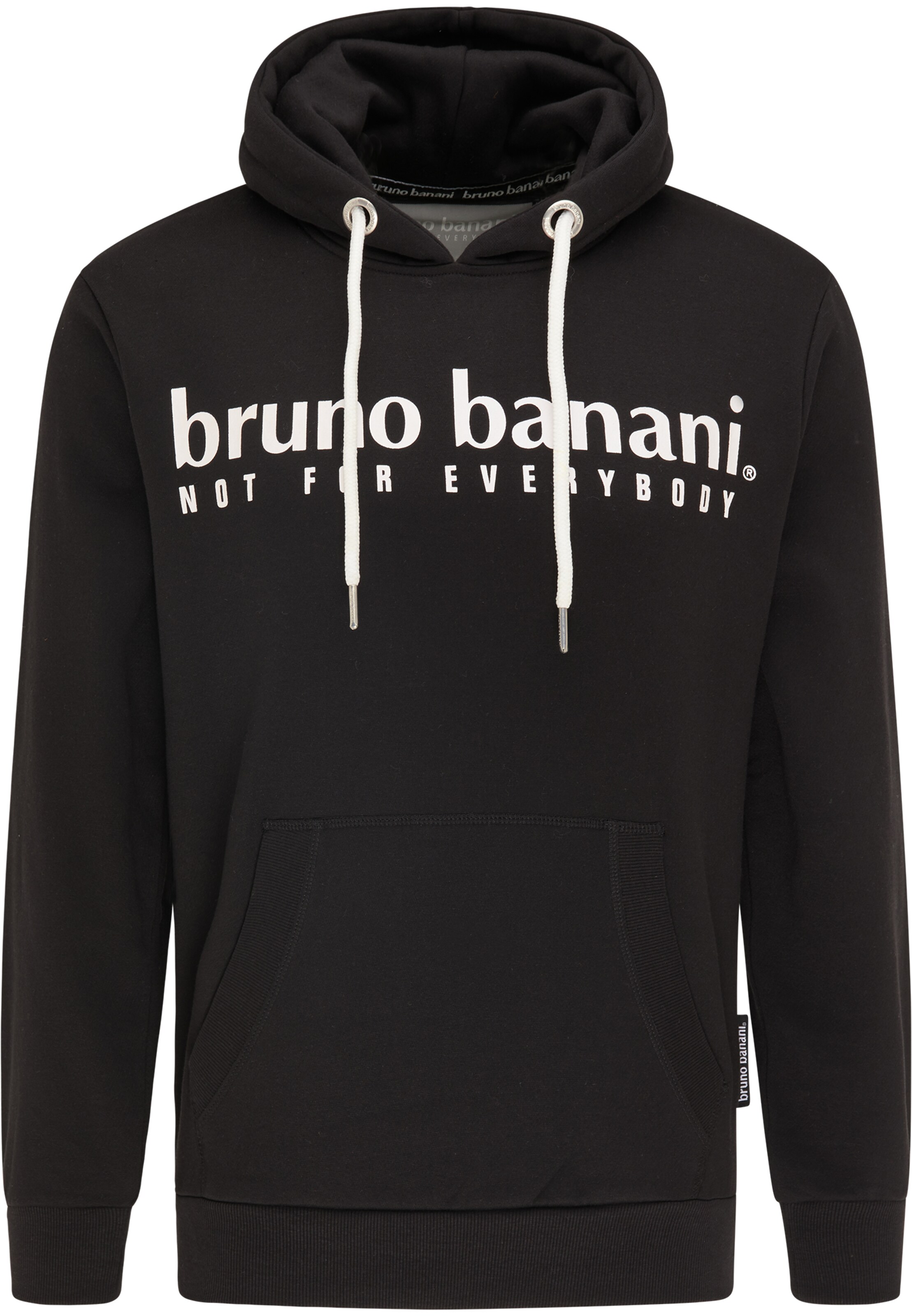 Bruno Banani Sweatshirt 'Young' in Zwart: voorkant