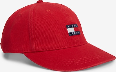 Tommy Jeans Lippalakki koossa 55-60 värissä laivastonsininen / kirkaanpunainen / valkoinen, Tuotenäkymä