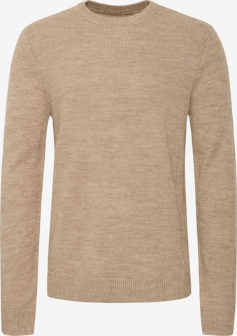 BLEND - Jersey en marrón: frente