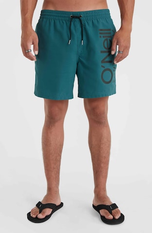 Pantaloncini da bagno 'Original Cali 16' di O'NEILL in verde: frontale
