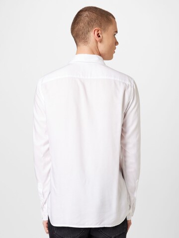 balta BOSS Standartinis modelis Marškiniai 'Roger'