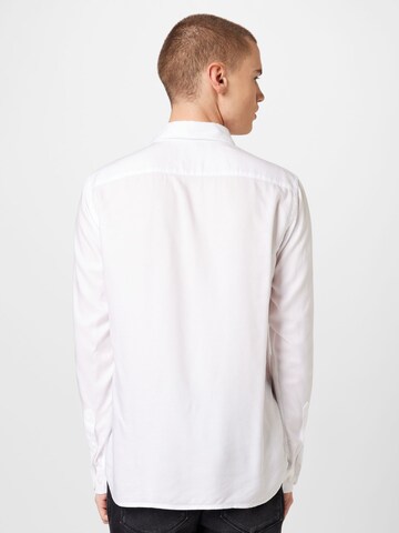 Regular fit Camicia 'Roger' di BOSS Black in bianco