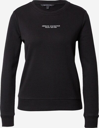 ARMANI EXCHANGE Sweat-shirt '8NYM29' en noir / blanc, Vue avec produit