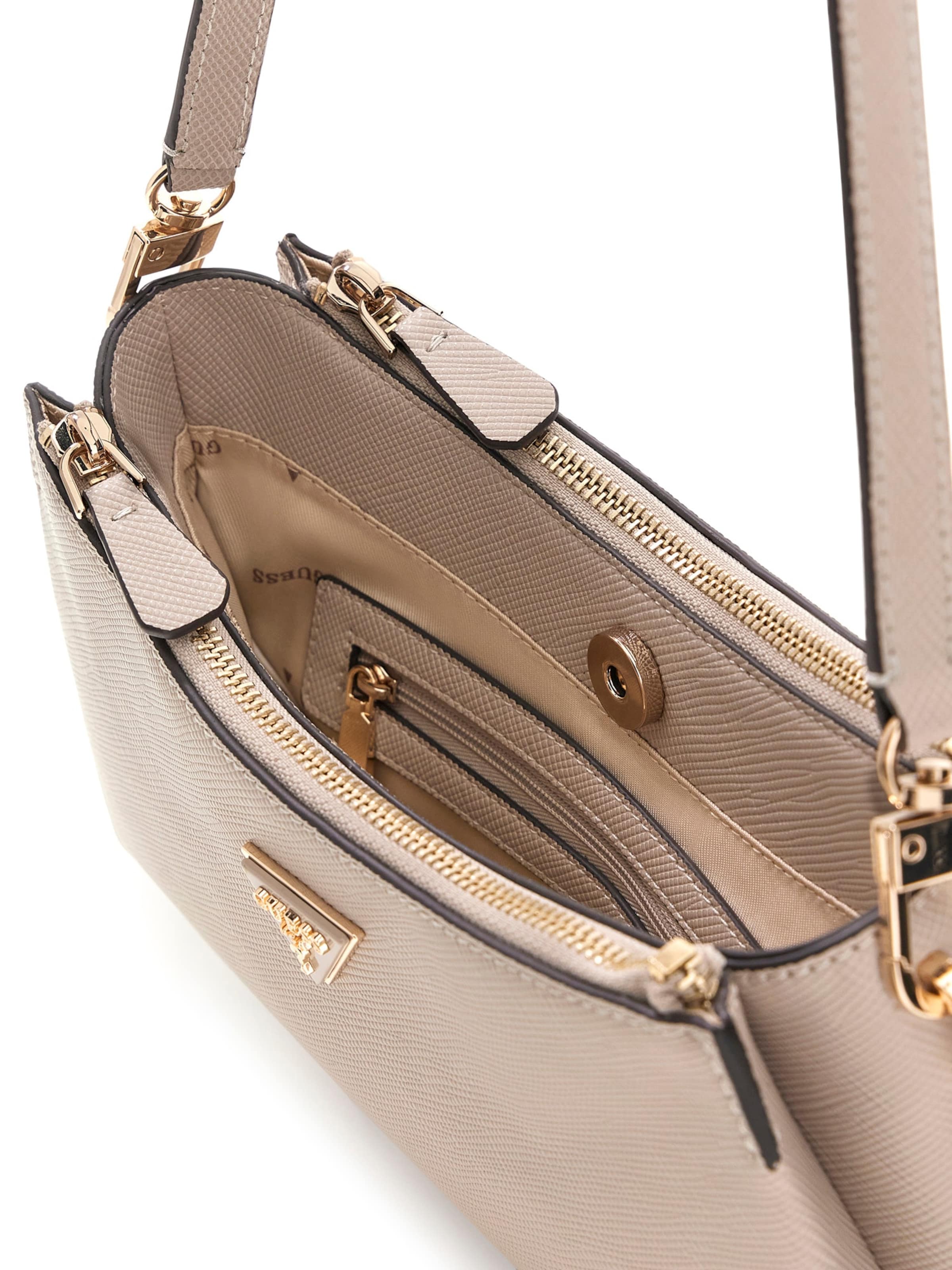 GUESS - Bolso de hombro 'NOELLE II' en gris