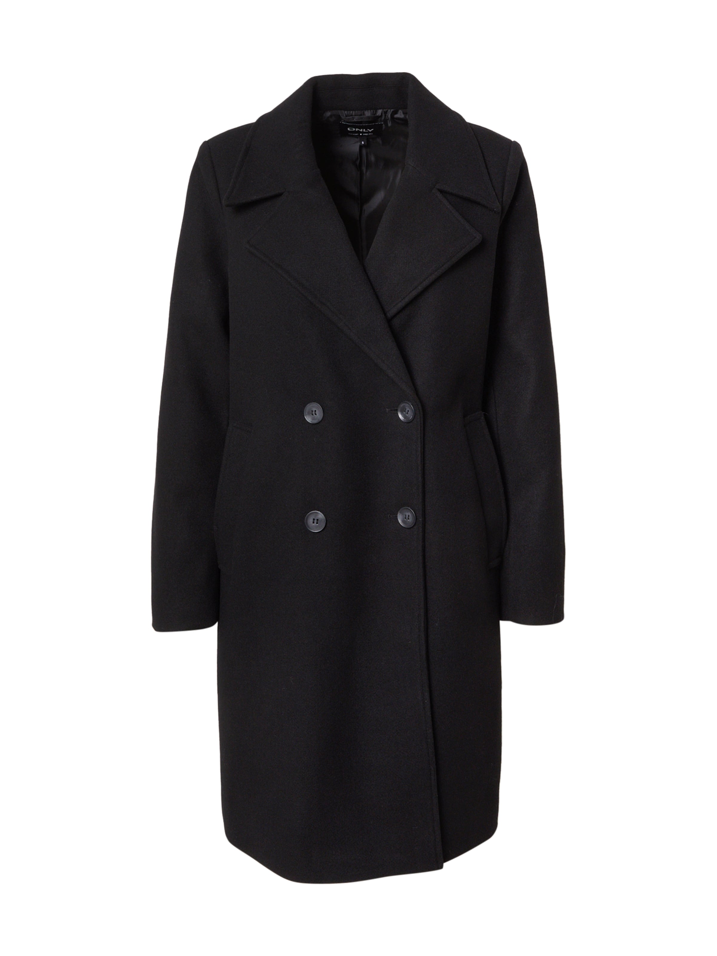 ONLY Преходно палто 'ONLAdina' в черно: отпред