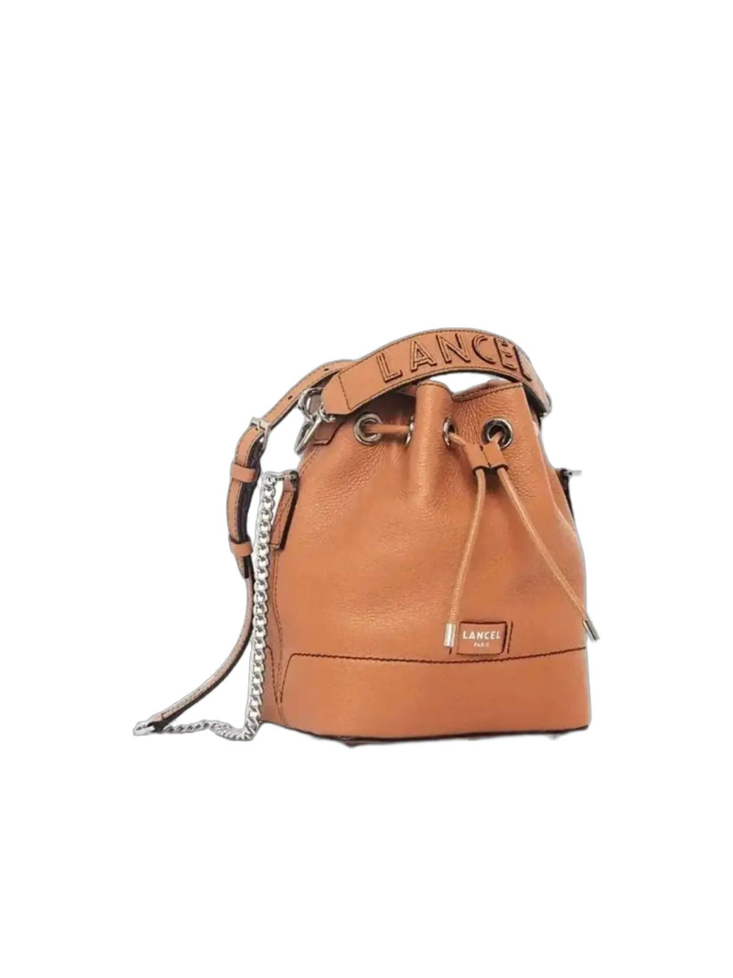 Poche ventrale 'Lancel Sac Seau S Ninon Camel' Lancel en marron