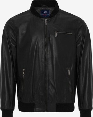 Jimmy Sanders Jacke in Schwarz: predná strana