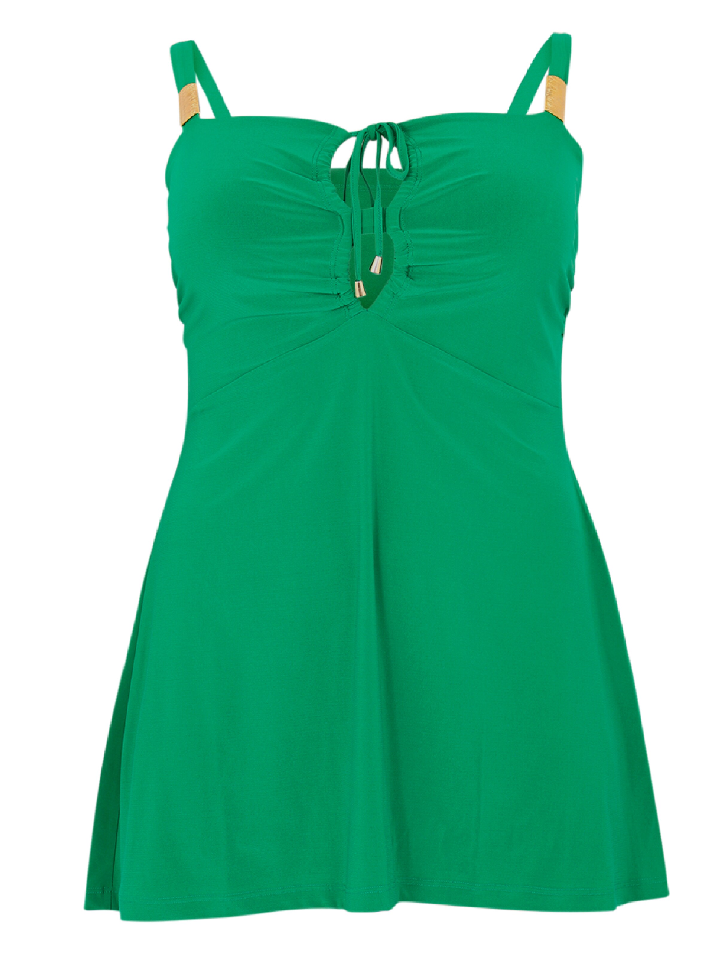YOEK Top in Green: front