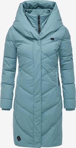 RagwearZimski kaput 'Natalka' - plava boja: prednji dio