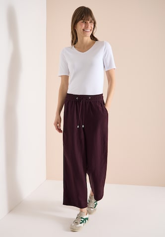 CECIL Loosefit Hose in Rot