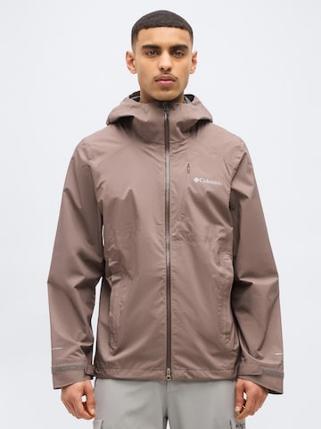 COLUMBIAOutdoor jakna 'Trailborne™' - siva boja: prednji dio