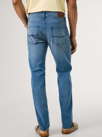 Coupe slim Jean 'Standley' Pepe Jeans en bleu