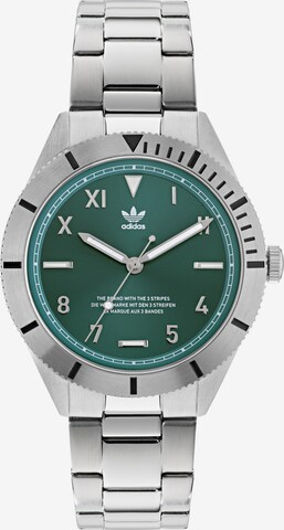 ADIDAS ORIGINALS Analog Watch 'Ao Fashion Edition Three' in Silver: front