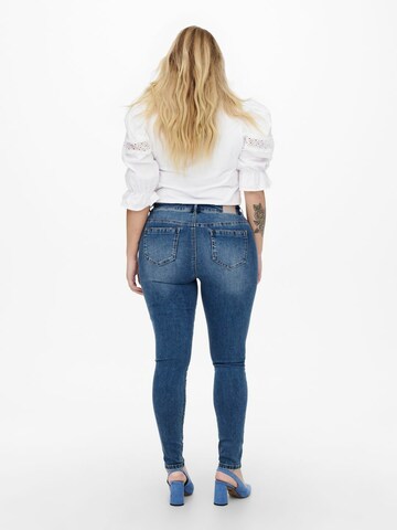 ONLY Carmakoma Regular Jeans in Blau