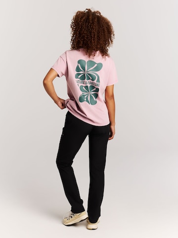 T-shirt 'PRTLas' PROTEST en violet