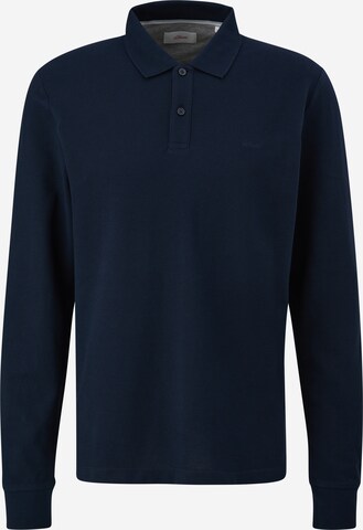 s.Oliver Shirt in Blauw: voorkant