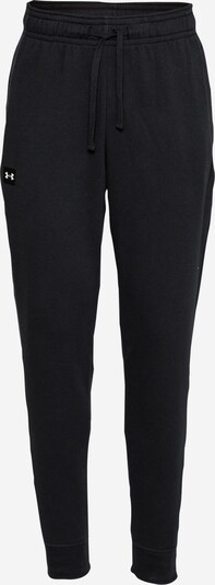fekete / fehér UNDER ARMOUR Sportnadrágok 'Rival', Termék nézet