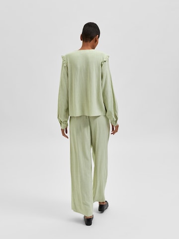 SELECTED FEMME Blouse 'Geillis' in Green