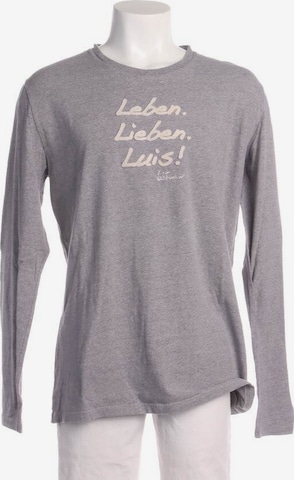 Luis Trenker Button Up Shirt in XXL in Grey: front