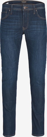 Coupe slim Jean 'Glenn' JACK & JONES en bleu : devant