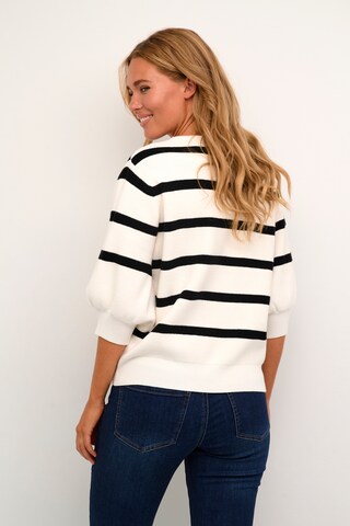 Kaffe Knit Cardigan 'Mehra' in White