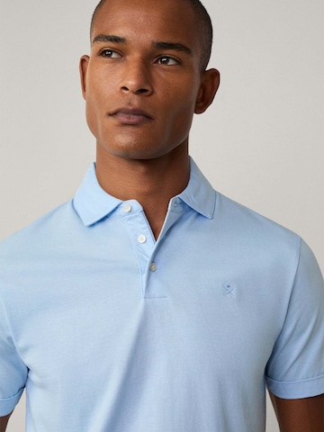 Hackett London Poloshirt in Blau
