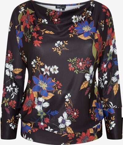 SPGWOMAN Pullover in schwarz / weiß, Produktansicht