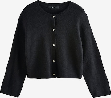 Next Neuletakki värissä musta: etupuoli