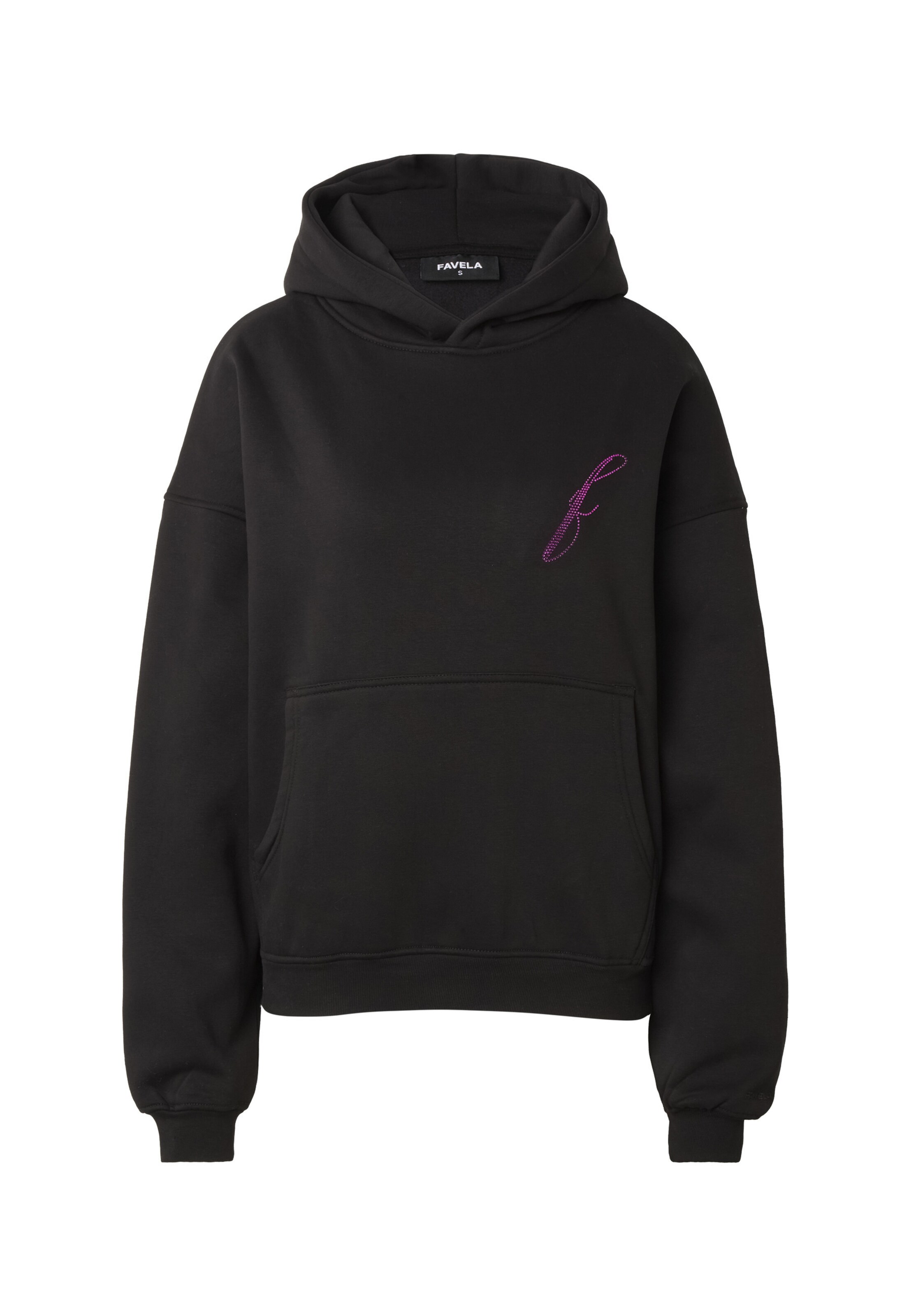 FAVELA Sweatshirt in Black: front