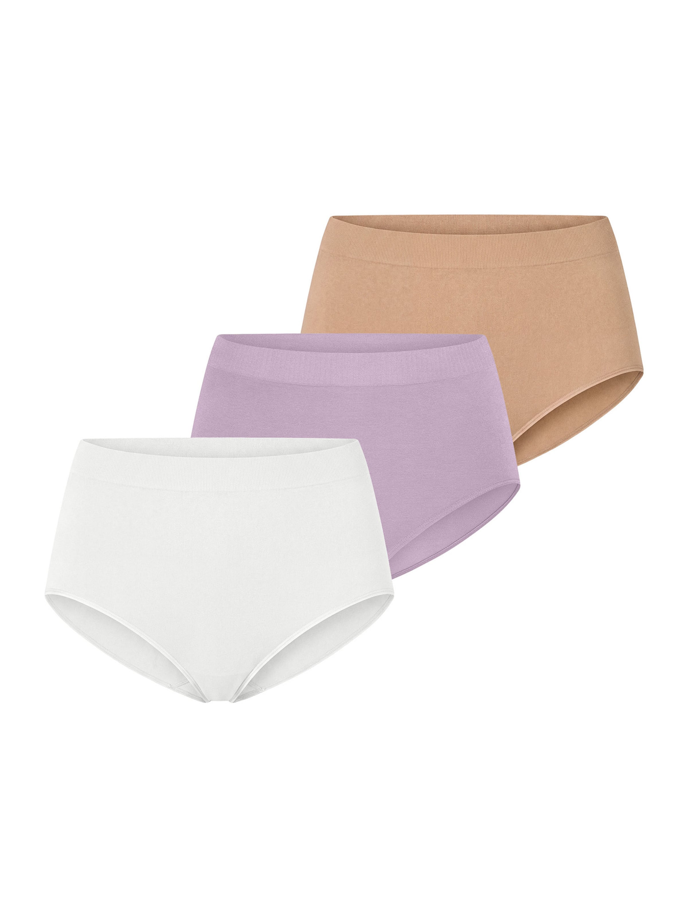 SCHIESSER Slip ' Retro - Classic Seamless ' in Beige: Vorderseite