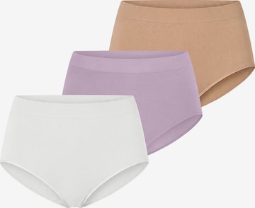SCHIESSER Slip ' Retro - Classic Seamless ' in Beige: Vorderseite