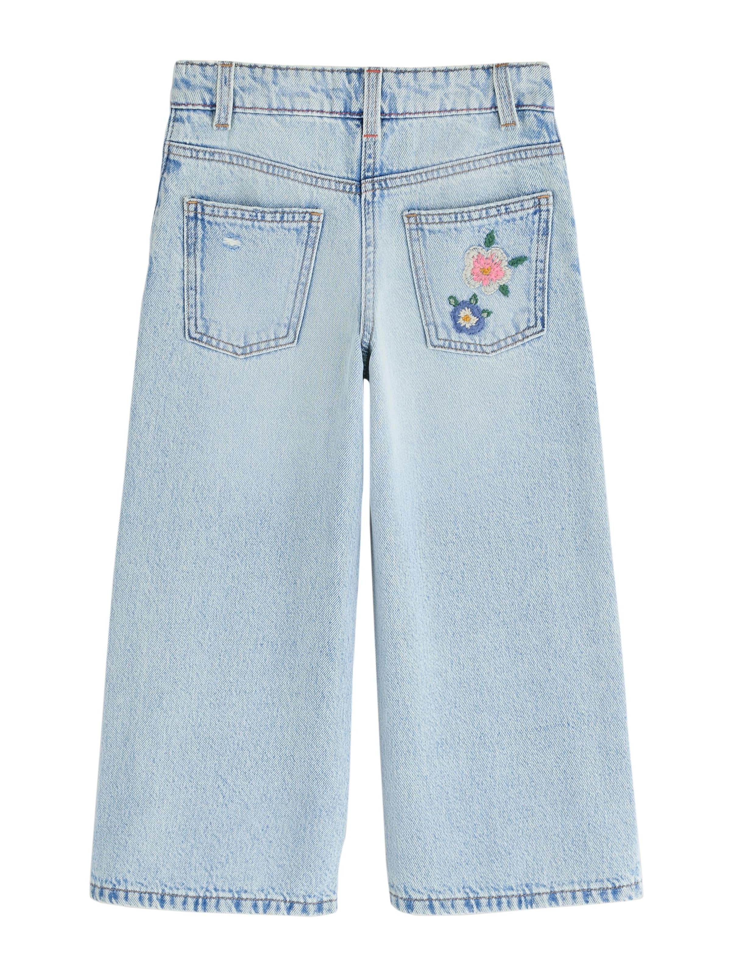 Next Wide leg Jeans in Blauw