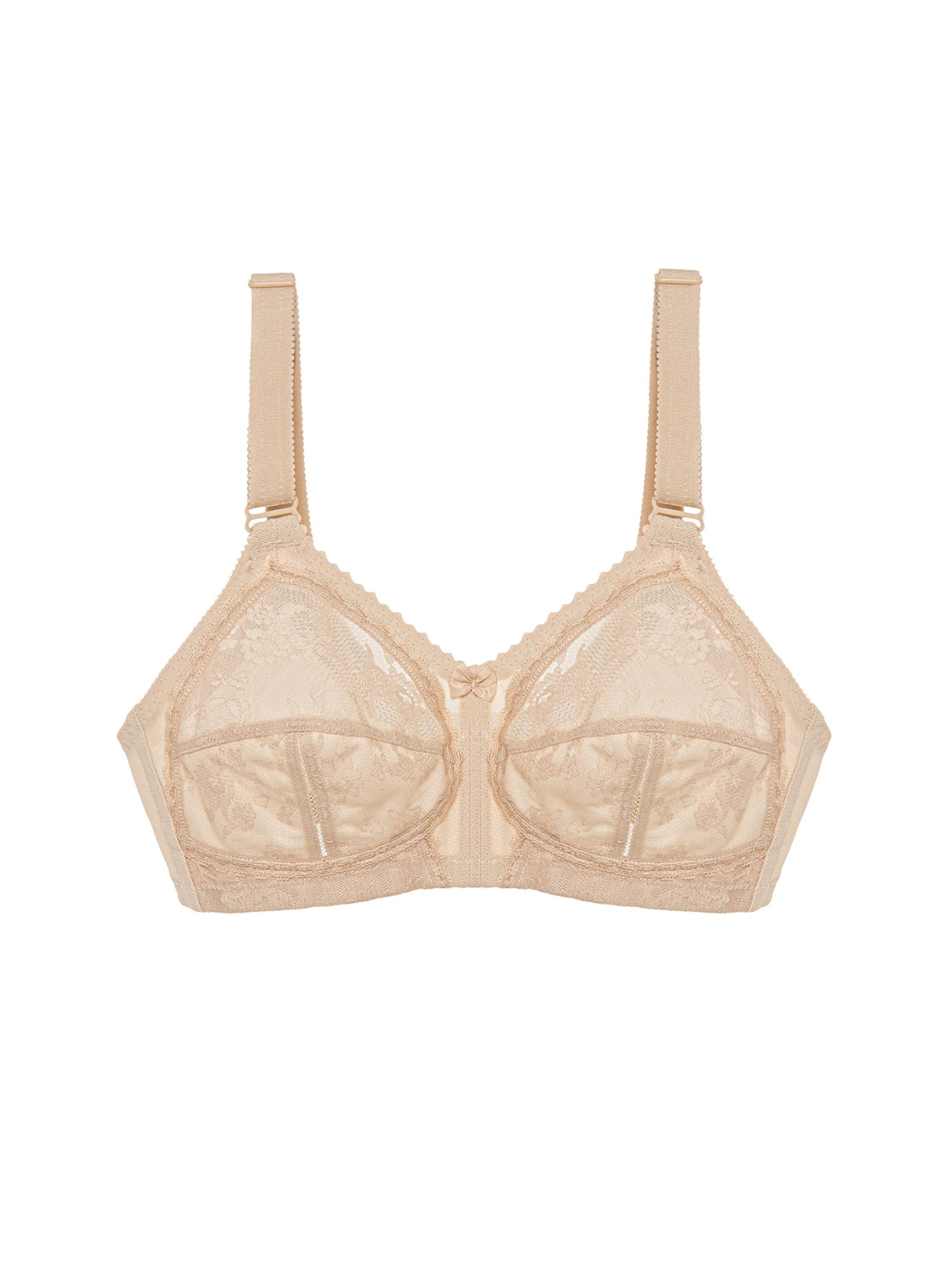 TRIUMPH Bügelloser BH ' Doreen ' in Beige: Vorderseite