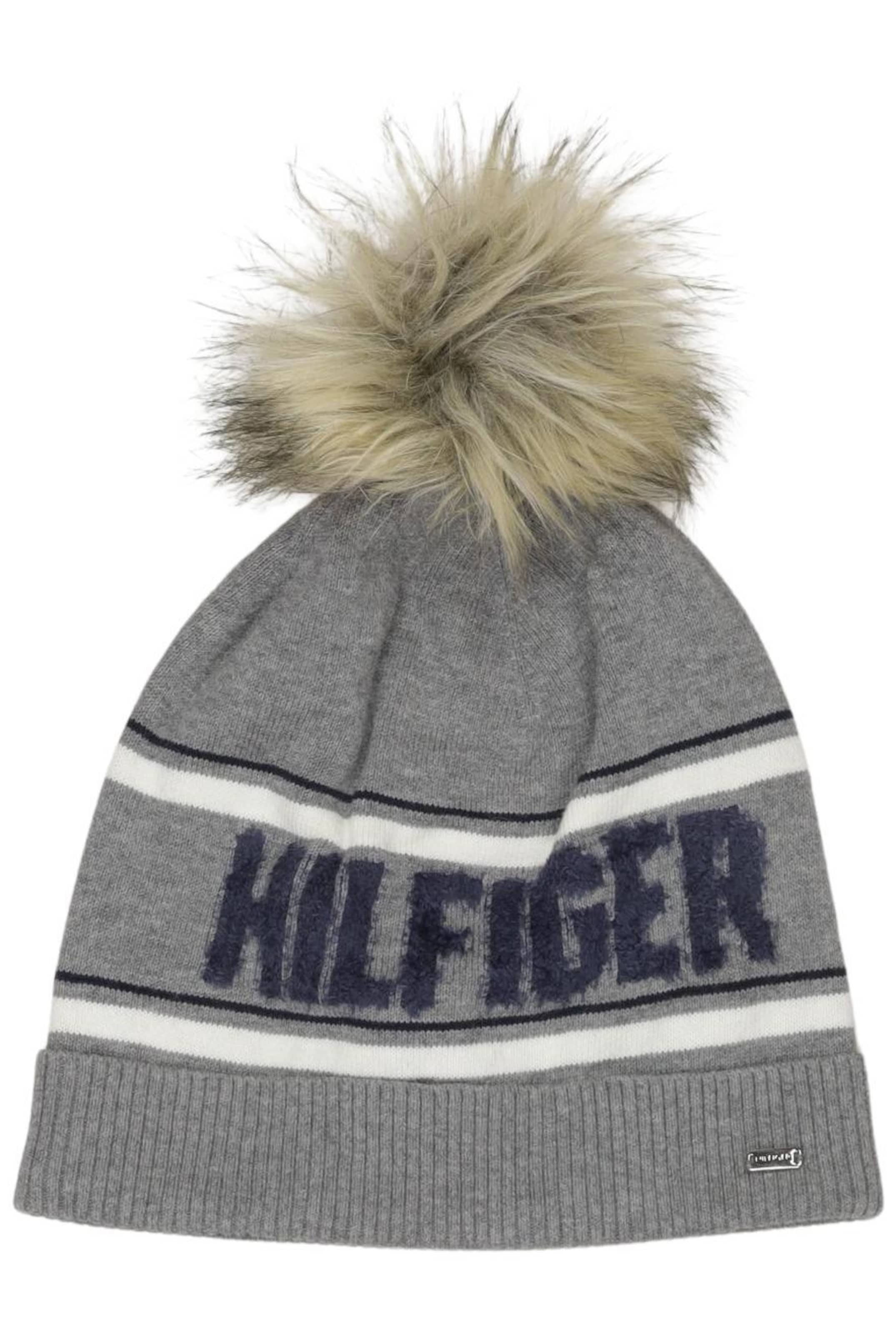 TOMMY HILFIGER Hat & Cap in One size in Grey: front