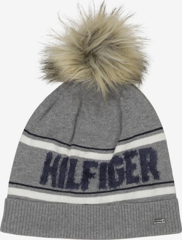 TOMMY HILFIGER Hat & Cap in One size in Grey: front
