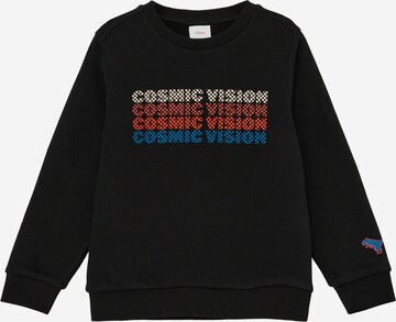 s.Oliver Sweatshirt in Black: front