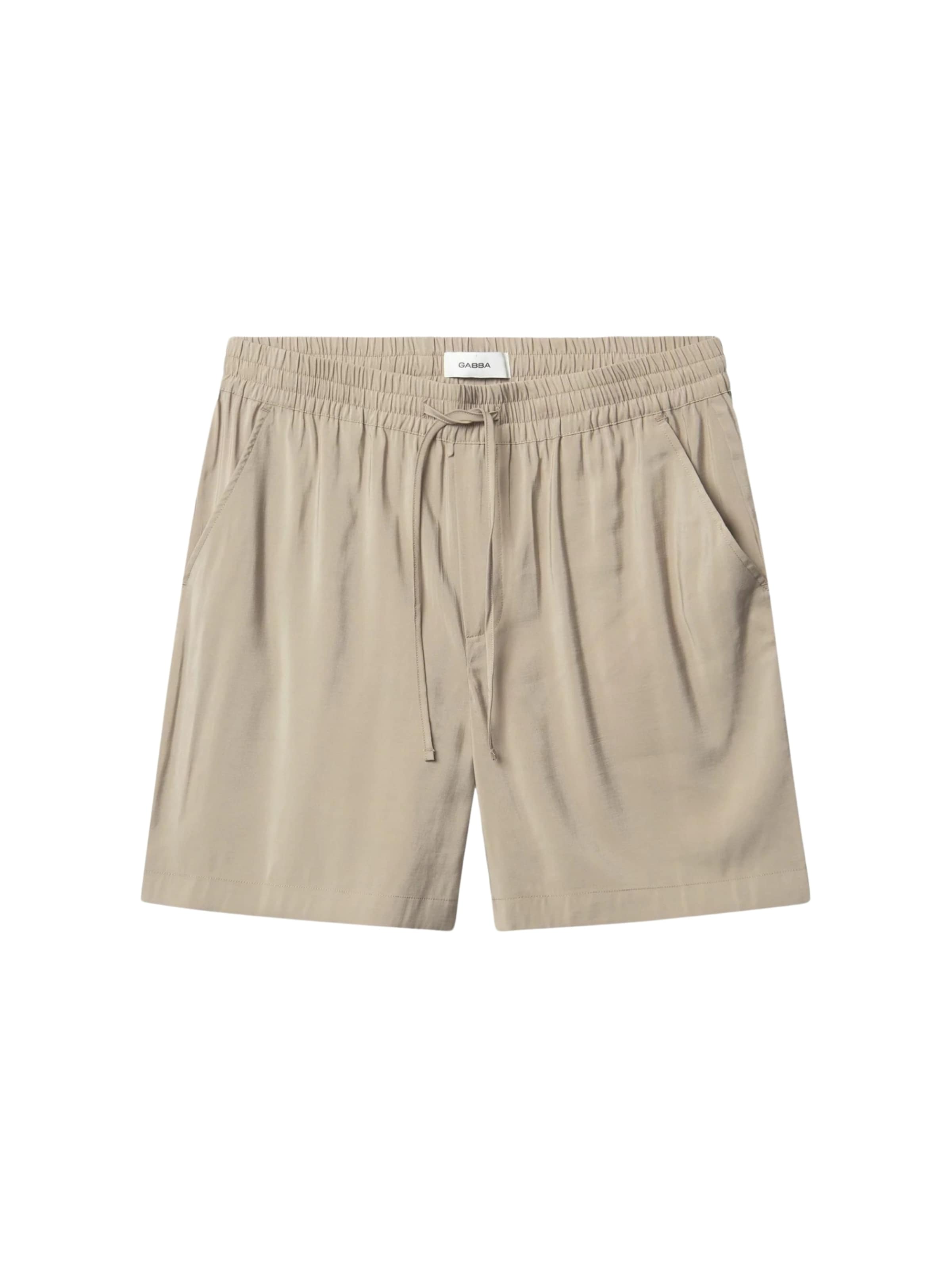 GABBA Normální Kalhoty 'Bo' – béžová: přední strana