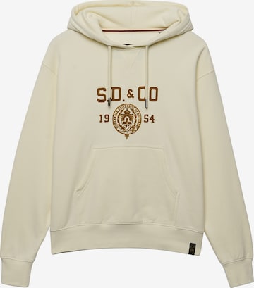 Sweat-shirt 'Athletic' Superdry & Co en beige : devant