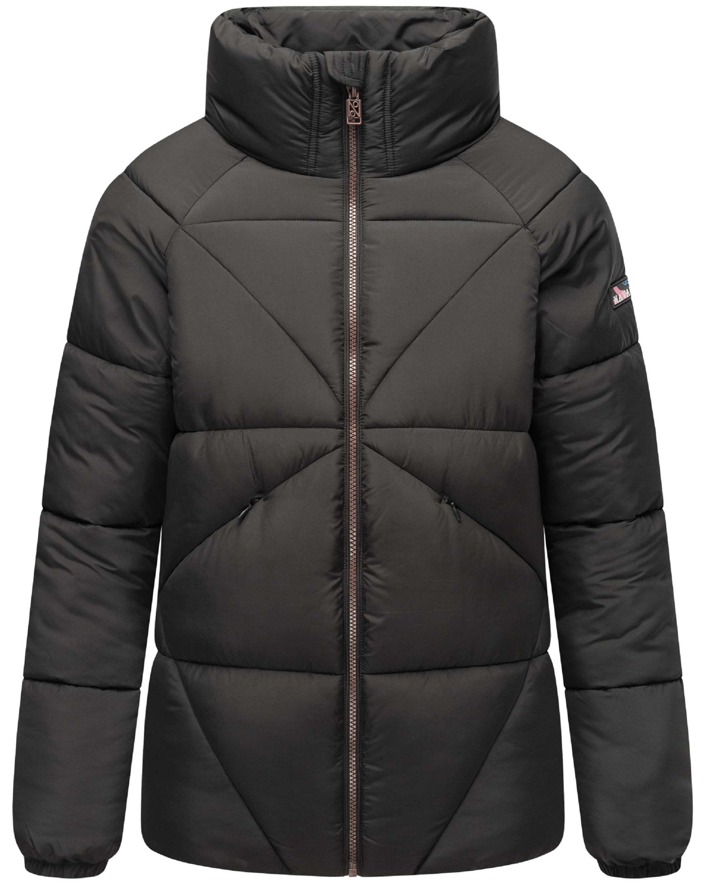 NAVAHOO Winter jacket 'Schokolinaa' in Black