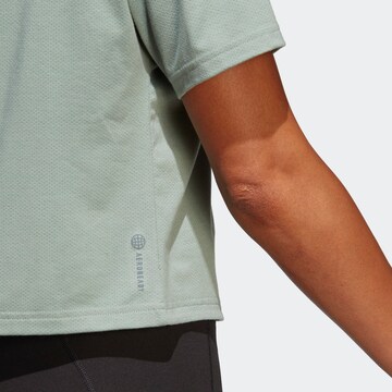 ADIDAS PERFORMANCE Functioneel shirt 'Icons 3 Bar' in Groen