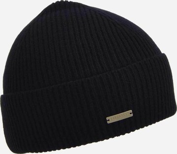Seeberger Beanie 'Mütze' in Black: front