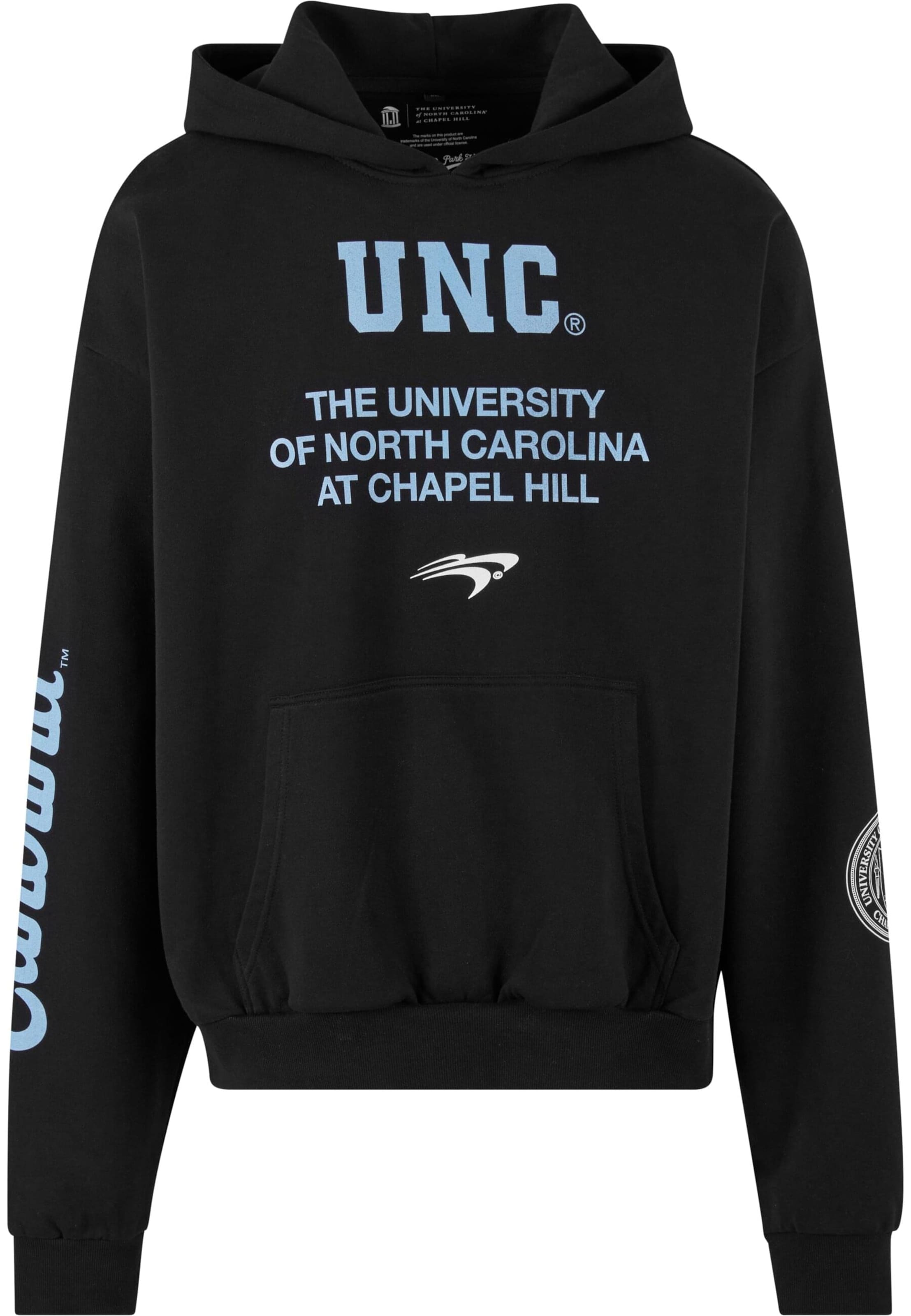 MT Upscale Mikina – černá: přední strana