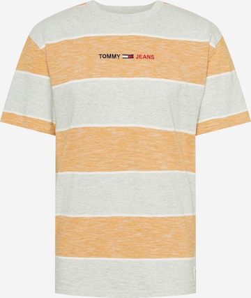 T-Shirt Tommy Jeans en orange : devant