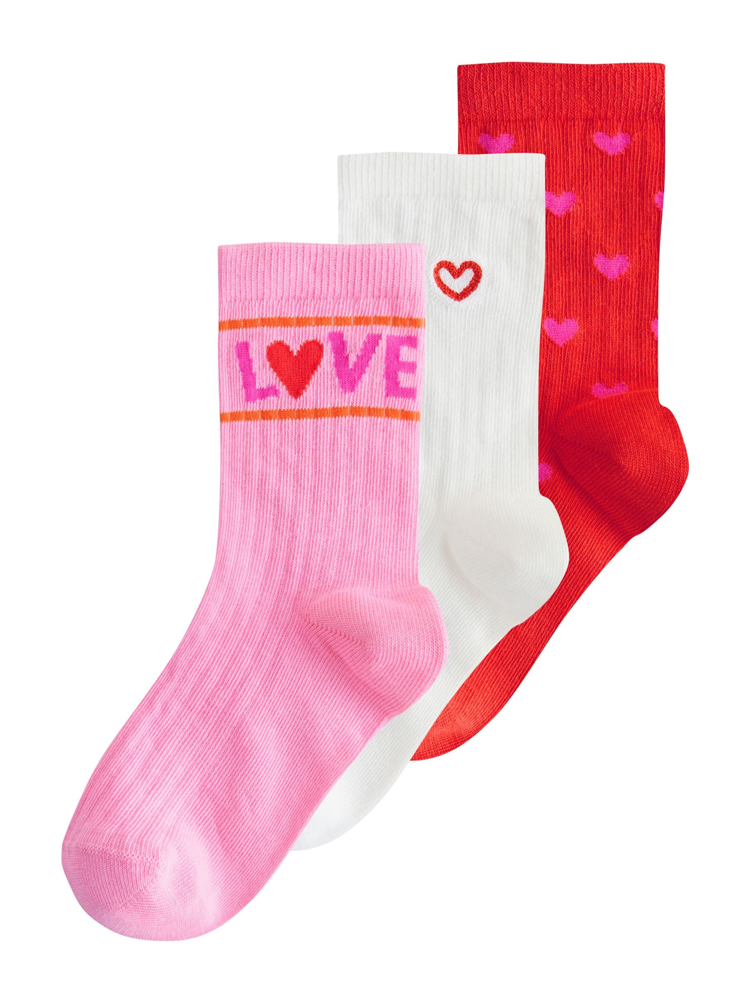 Chaussettes Next en rose : devant