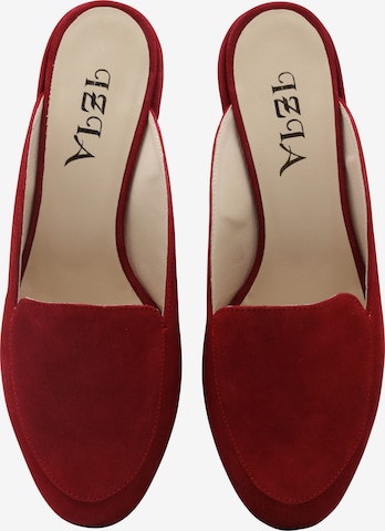 IZIA - Zapatos abiertos en rojo