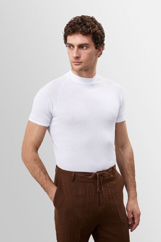 T-Shirt Antioch en blanc : devant