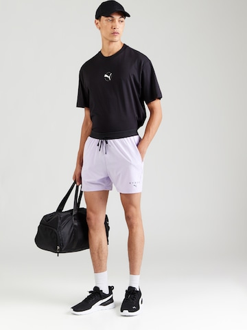 PUMA regular Παντελόνι φόρμας 'PUMA x HYROX PWRMODE' σε λιλά