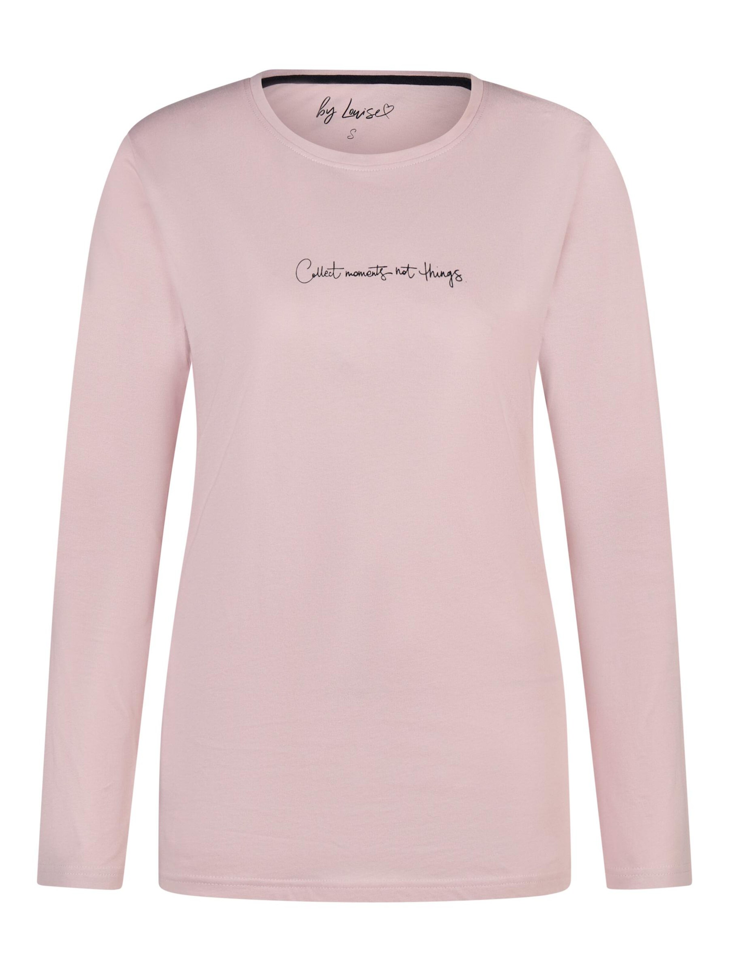 By Louise Pyjama 'By Louise Dames Pyjama Set Lang' in Roze