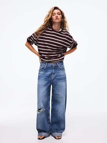 Bershka Mikina - Červená